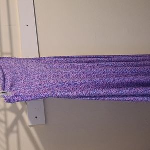 High waisted LulaRoe purple maxi skirt